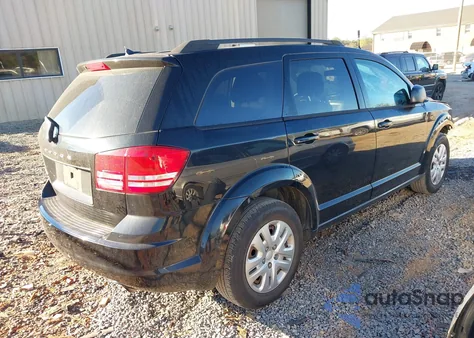 2017 Dodge Journey Se z USA, uszkodzony, nr VIN 3C4PDCAB5HT527082